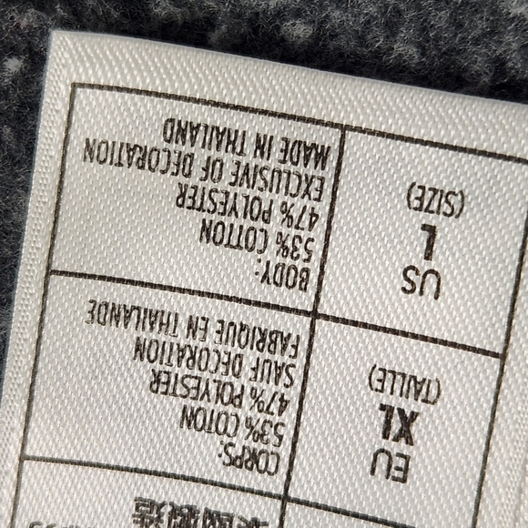 Disney Parks Minnie Mouse Fleece Jacket Size L Fleece Gray vacay - Picture 9 of 10